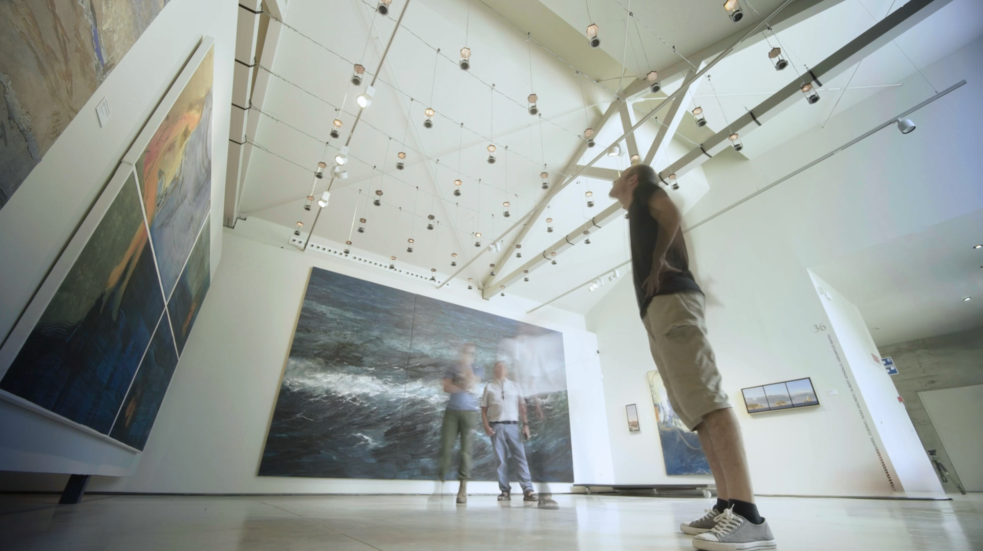 Soundsystem for Silence on display at Can Framis, Barcelona 2025